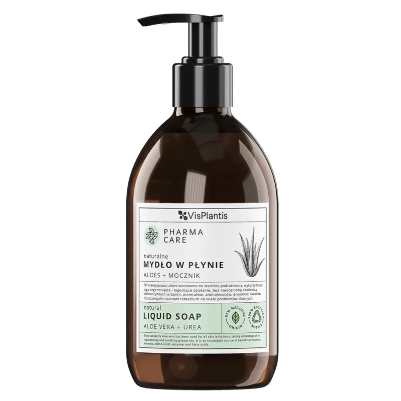 Vis Plantis Pharma Care, săpun lichid, aloe + uree, 500 ml — preț și oferte