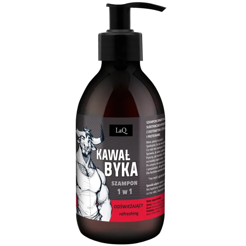 LaQ, șampon de păr, Bull's Piece, 300 ml — preț și oferte