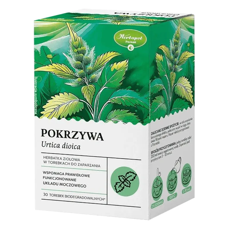 Herbapol Urzică, ceai de plante, 30 pliculețe — preț și oferte