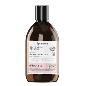 Vis Plantis Pharma Care, gel de duș, trandafir + proteine, 500 ml
