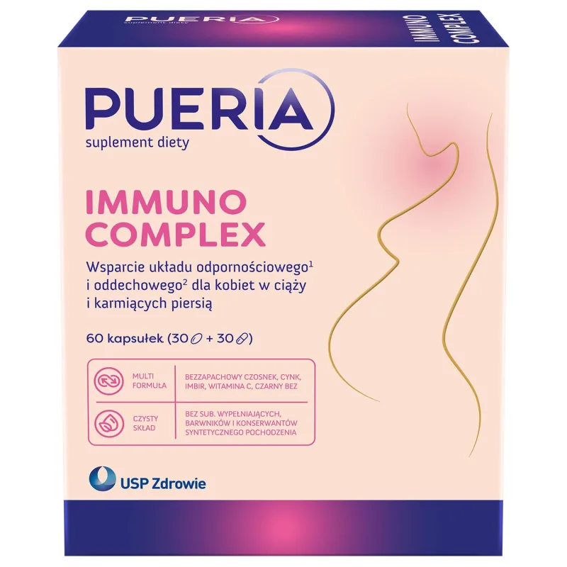 Pueria Immuno Complex, 60 capsule USP — preț și oferte