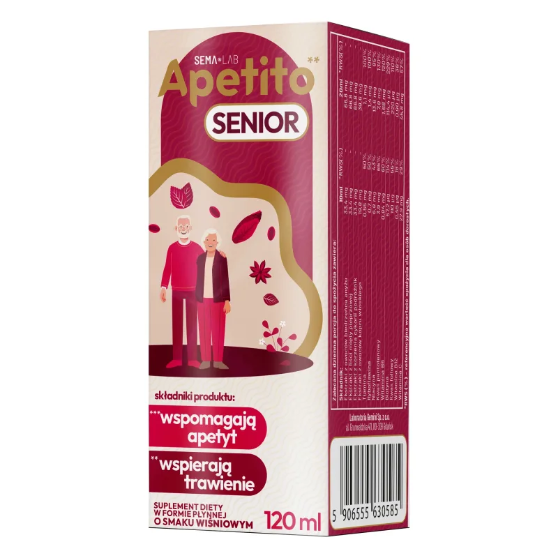 SEMA Lab Apetito Senior, 120 ml — preț și oferte