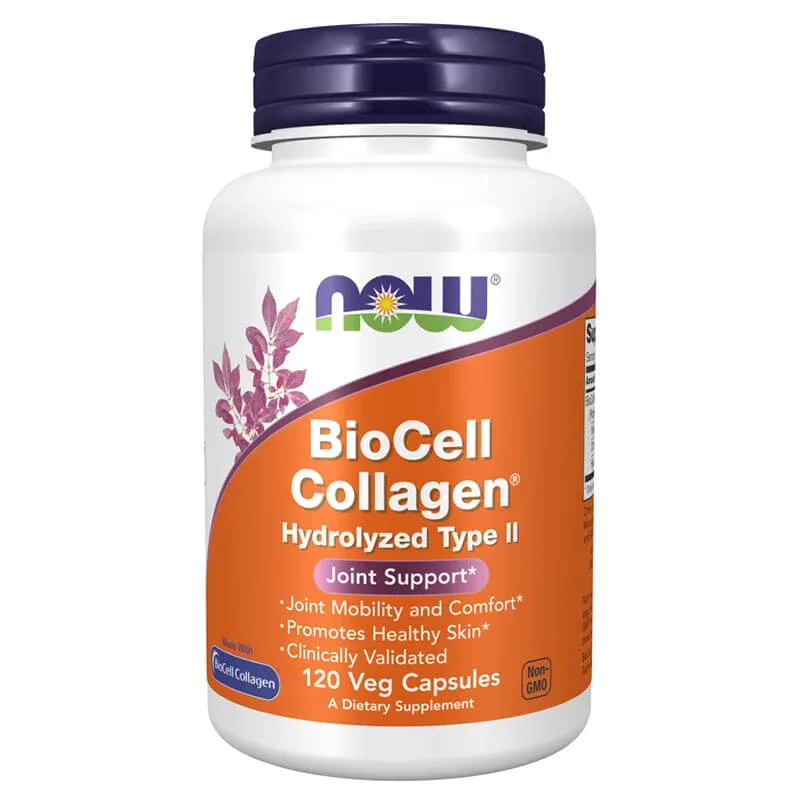 Now Foods BioCell Colagen, 120 capsule vegetariene — preț și oferte