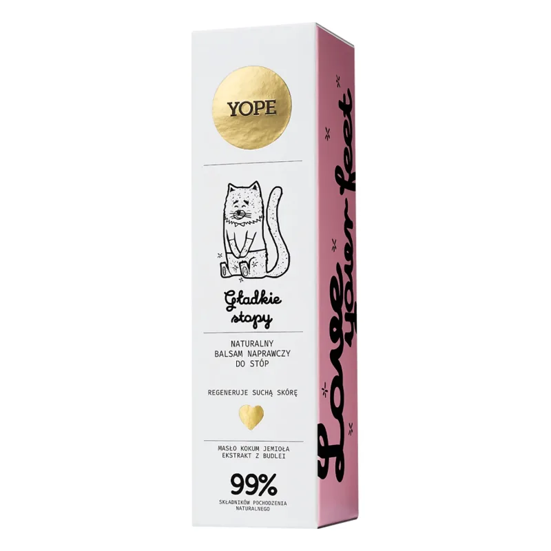 Yope Smooth Feet, balsam natural reparator pentru picioare, 75 ml — preț și oferte