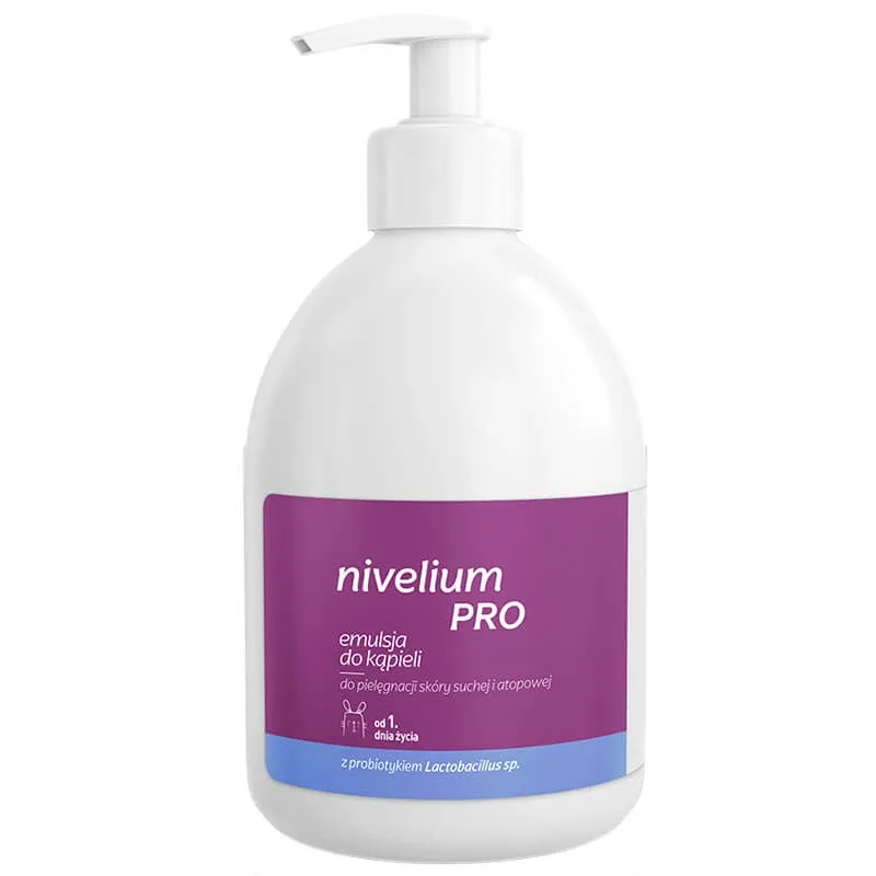 Nivelium Pro, emulsie de baie pentru piele uscată și atopică, din prima zi de viață, 400 ml — preț și oferte