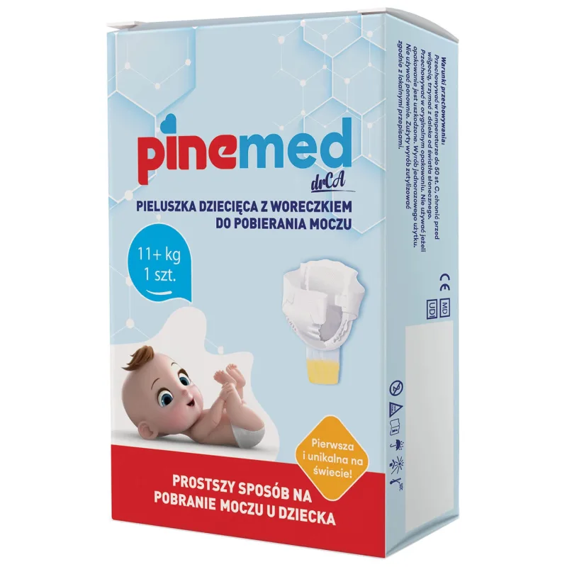 Pinemed, scutec cu sac de colectare a urinei, pentru copii, 11+ kg — preț și oferte