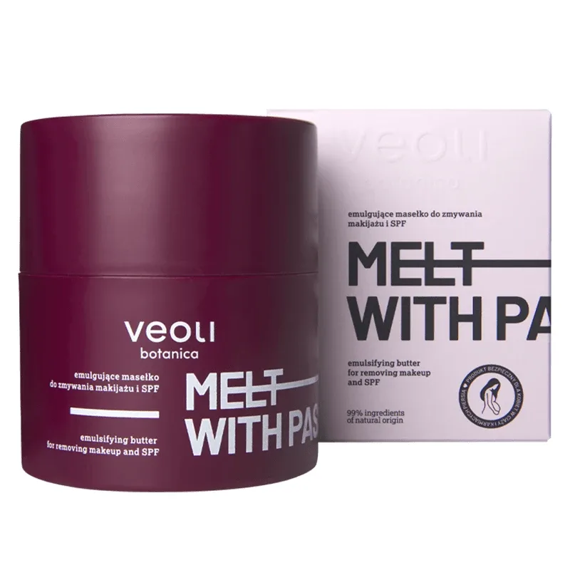 Veoli Botanica Melt With Passion, demachiant emulsifiant și SPF, 40 g — preț și oferte