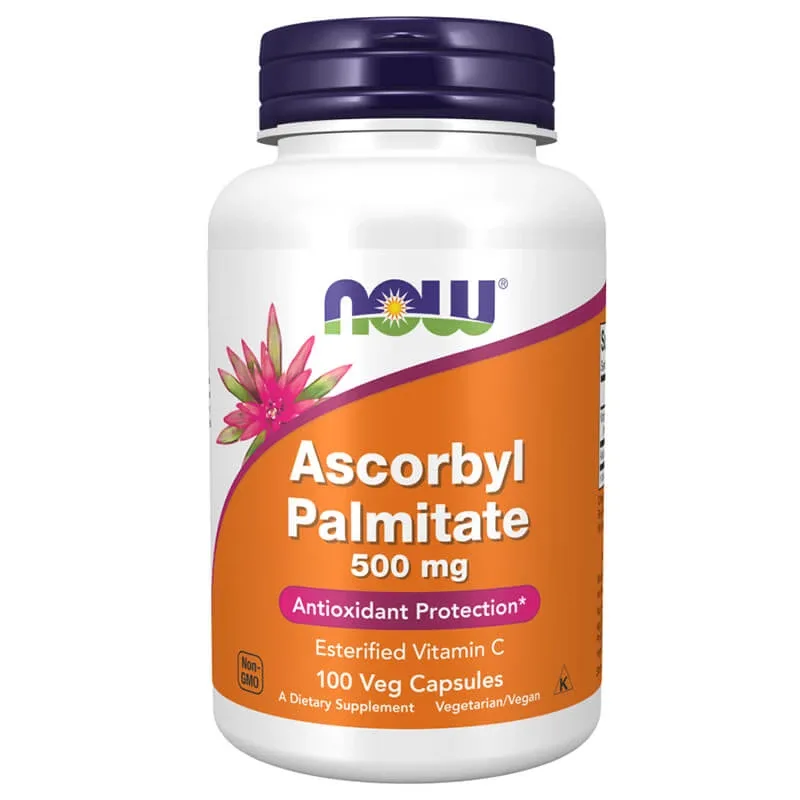 Now Foods Ascorbyl Palmitate, ascorbyl palmitate 500 mg, 100 capsule — preț și oferte