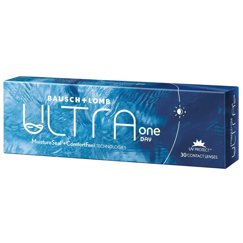 Ultra ONEday, lentile de contact, 1 zi, sferice, -1.25, 30 buc — preț și oferte