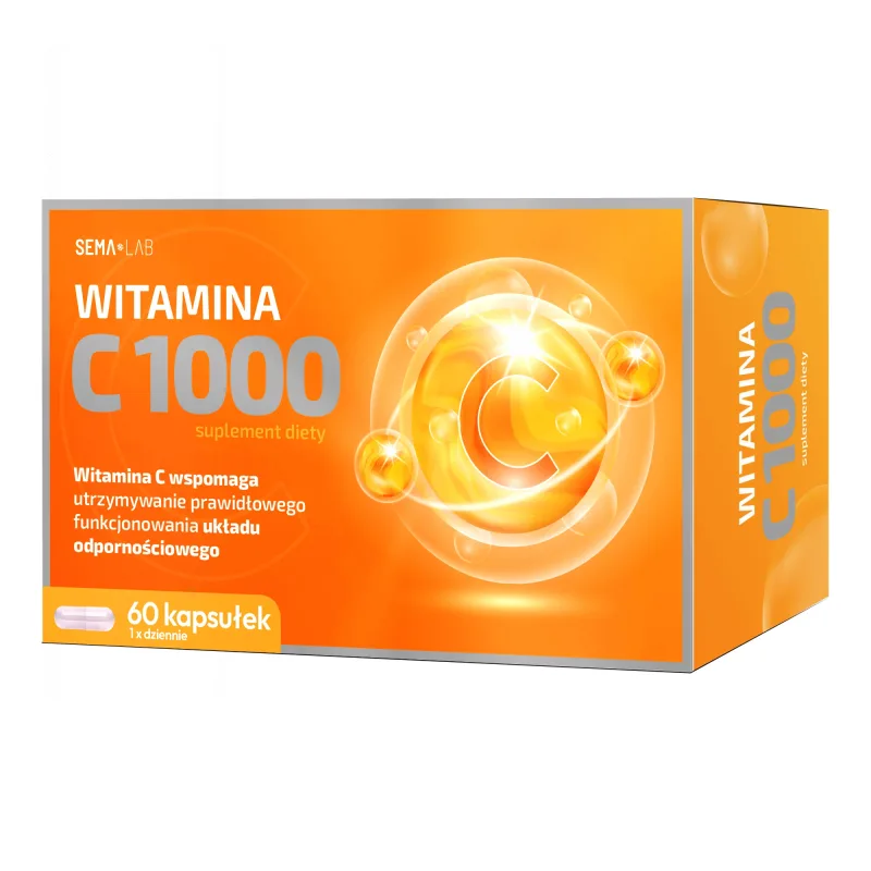 SEMA Lab Vitamina C 1000, 60 capsule — preț și oferte