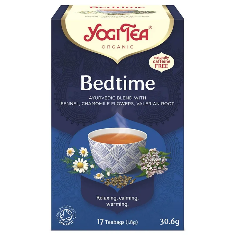 Yogi Tea, ceai pentru somn (ora de culcare) Bio, 1,8 g x 17 pliculețe — preț și oferte