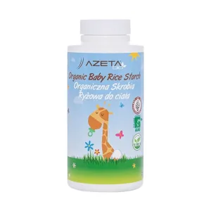 Azeta Bio, amidon de orez organic pentru baie, de la naștere, 100 g