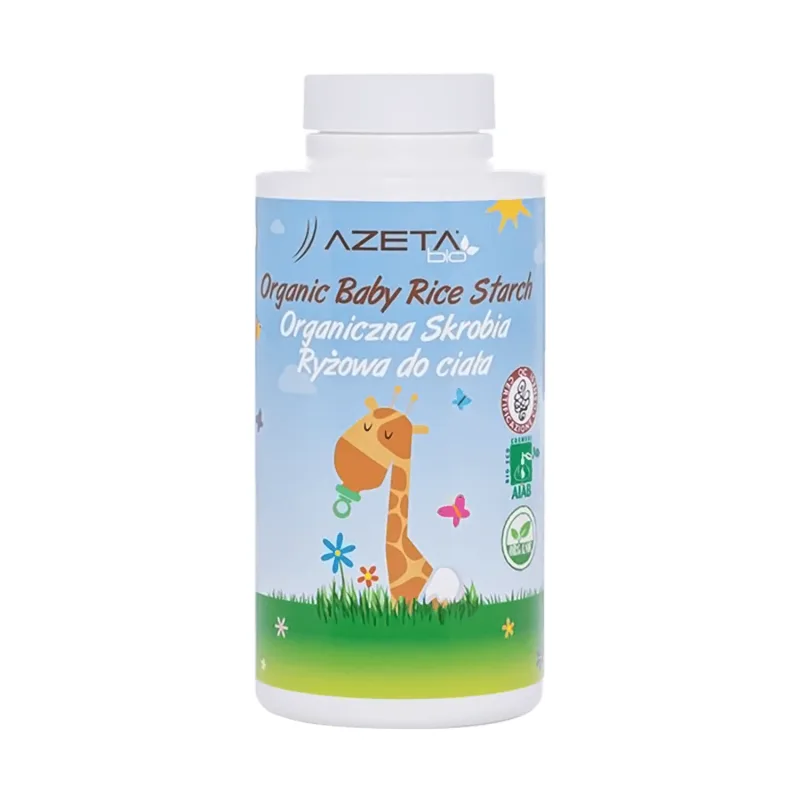 Azeta Bio, amidon de orez organic pentru baie, de la naștere, 100 g — preț și oferte