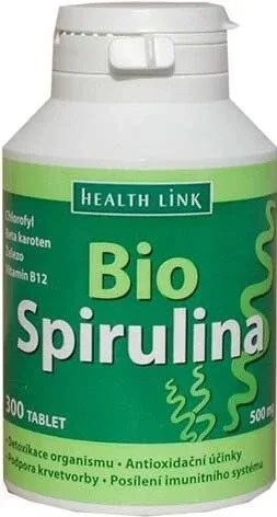 Health Link SPIRULINA BIO 1×300 tbl, spirulină — preț și oferte
