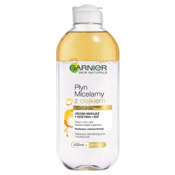Garnier Skin Naturals, Loțiune micelară cu ulei, 400 ml — preț și oferte