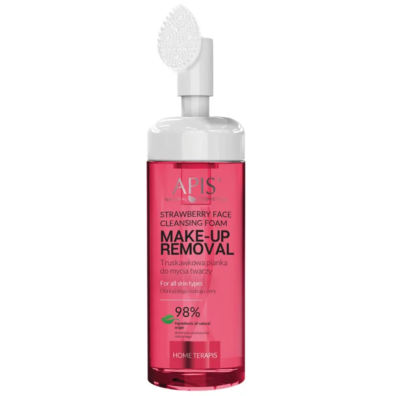 Apis Home Terapis, spumă de curățare facială cu căpșuni, 150 ml — preț și oferte