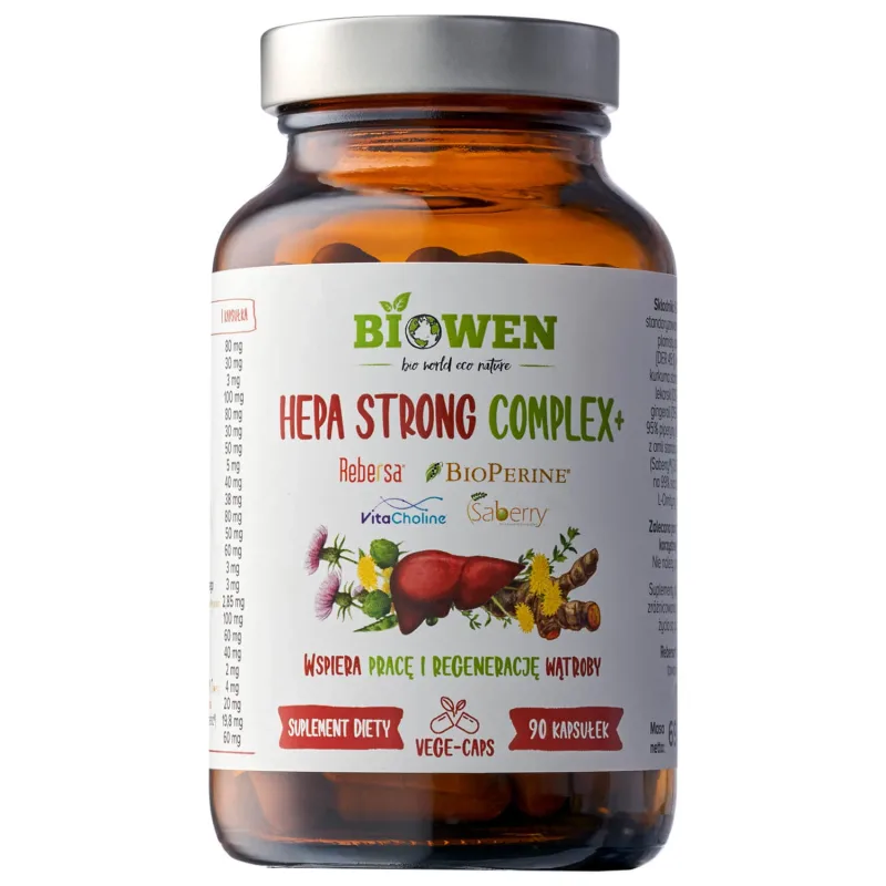 Biowen Hepa Strong Complex+, 90 capsule — preț și oferte