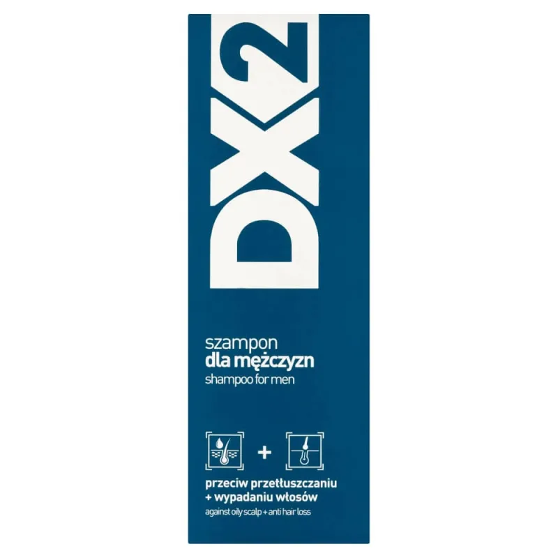 DX2, șampon pentru bărbați împotriva grasimii + căderii părului, 150 ml — preț și oferte