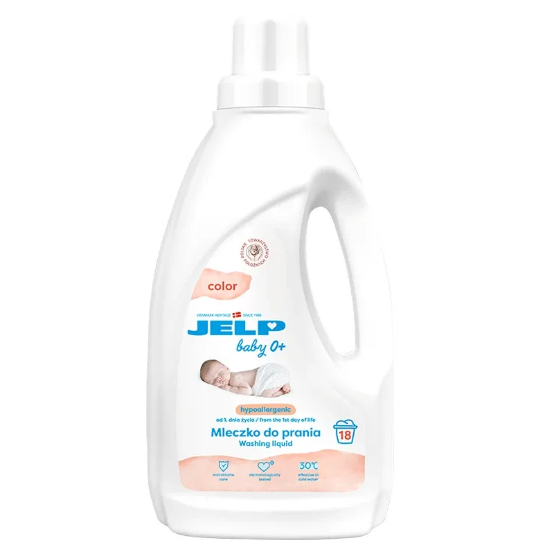 Jelp 0+, lapte de spălat hipoalergenic, culoare, 1.5 l — preț și oferte