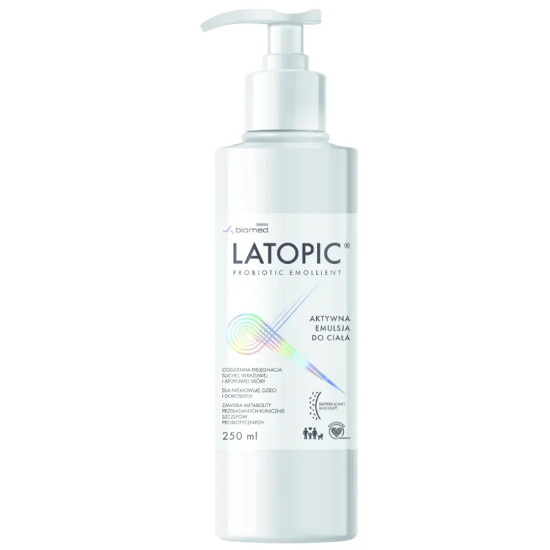 Latopic, emulsie activă pentru corp, din ziua 1, 250 ml — preț și oferte