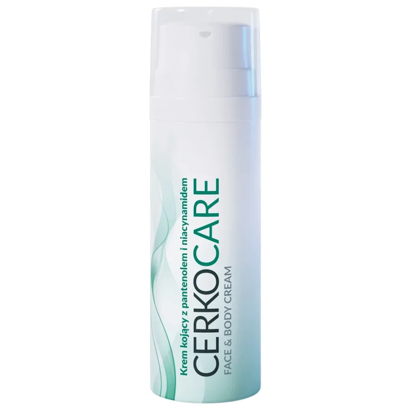 Cerkocare, cremă calmantă cu pantenol și niacinamidă, 50 ml — preț și oferte