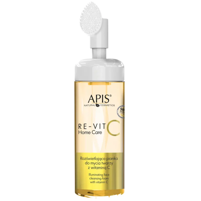 Apis Re-Vit C Home Care, spumă facială iluminatoare cu vitamina C, 150 ml — preț și oferte