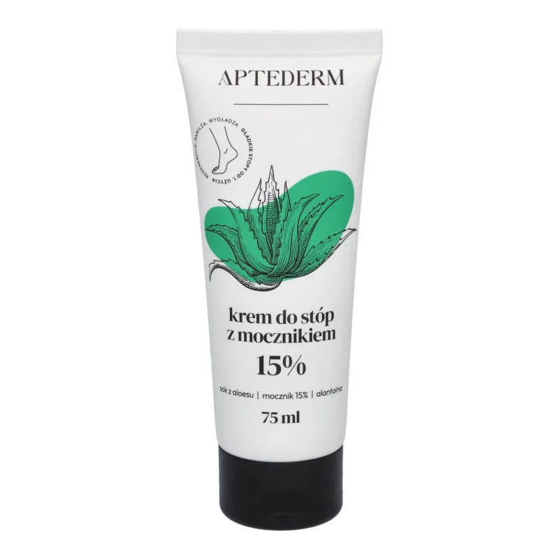 Aptederm, cremă uree pentru picioare, 75 ml — preț și oferte
