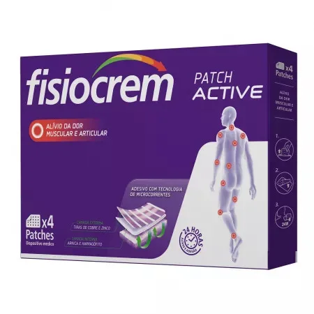 Plasturi Fisiocrem Active Patch, 4 bucati, Uriach — preț și oferte