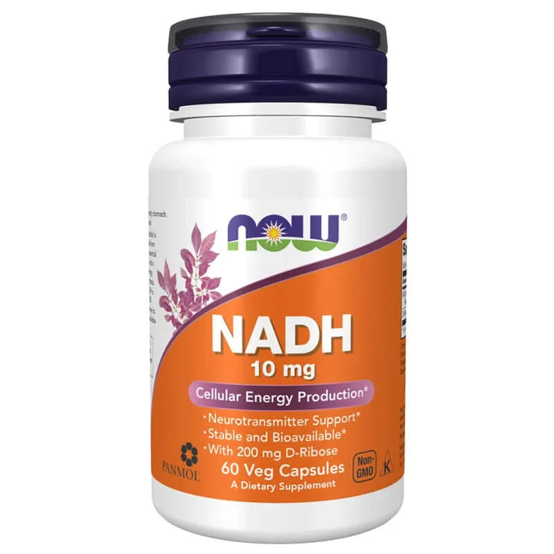 Now Foods NADH 10 mg, 60 capsule — preț și oferte