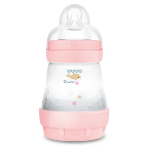 MAM Perfect Start, sticlă anti-colică, cu tetină din silicon, Sealife, fetiță, de la naștere, 160 ml