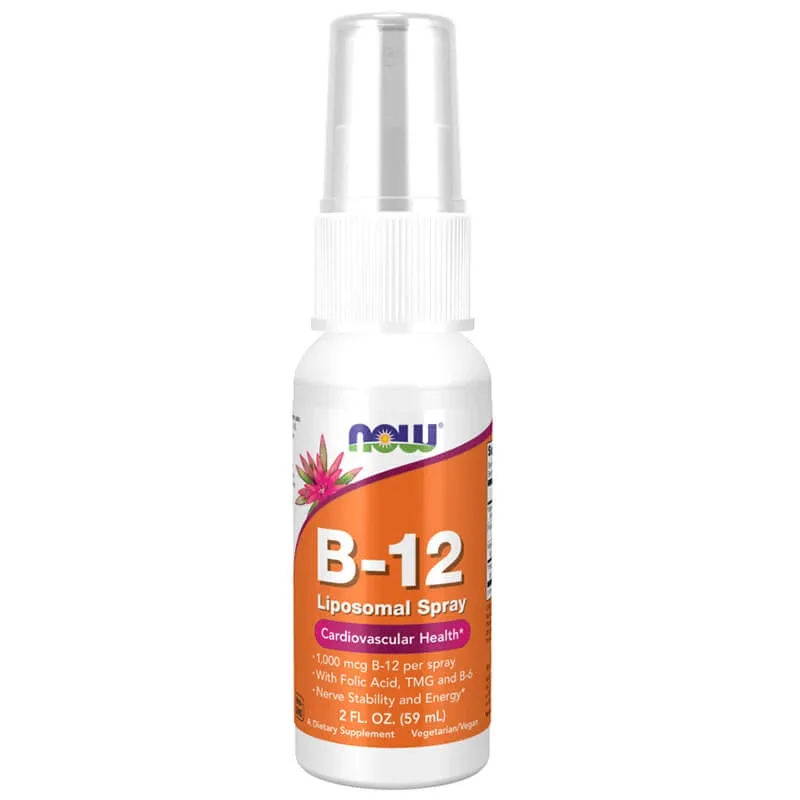 Now Foods B12 Spray lipozomal, 59 ml — preț și oferte
