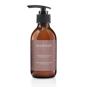 Mokosh, loțiune hidratantă pentru corp, lemn de santal cu ambră, 200 ml