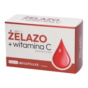 SEMA Lab Fier + Vitamina C, 60 capsule tari