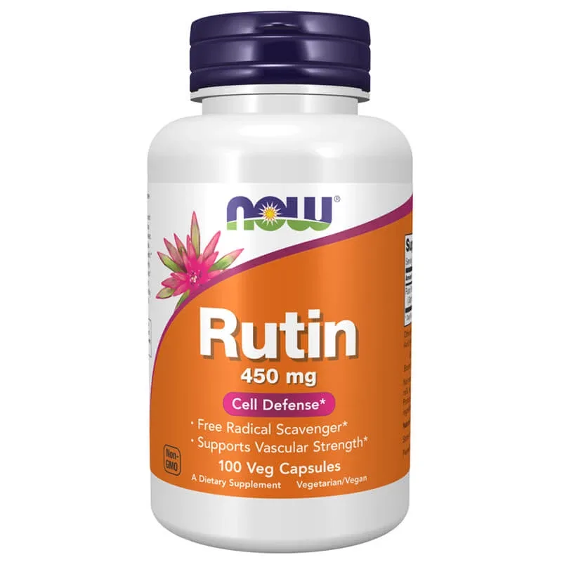 Now Foods Rutin, rutin 450 mg, 100 capsule — preț și oferte