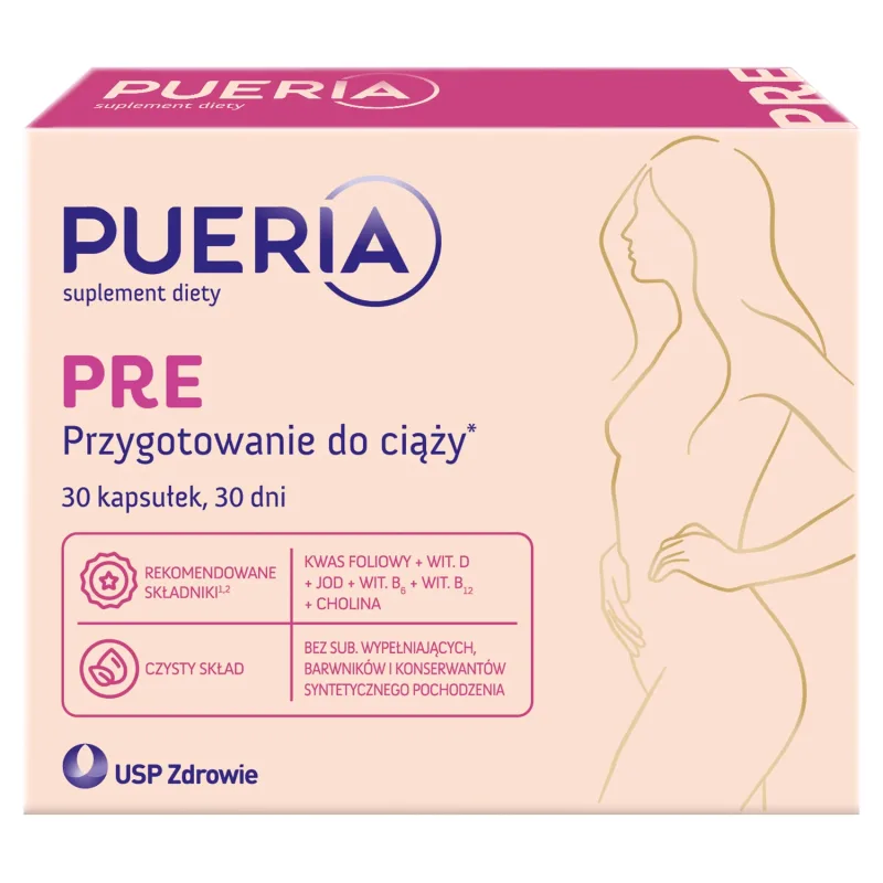 Pueria Pre, 30 capsule USP — preț și oferte