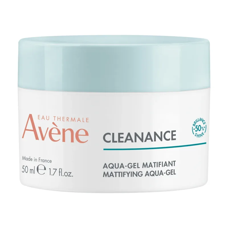 Avene Cleanance Aqua-gel, gel matifiant pentru piele, 50 ml — preț și oferte