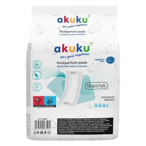 AKUKU, tampoane postnatale, 10 bucăți