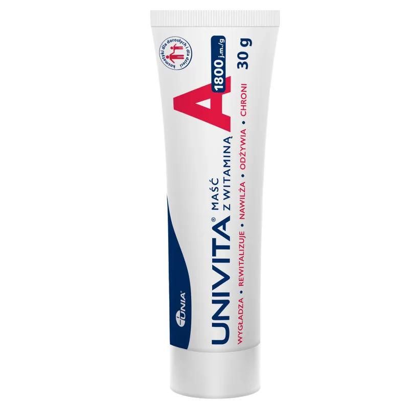 Univita unguent cu vitamina A 1800 UI/g, 30 g — preț și oferte