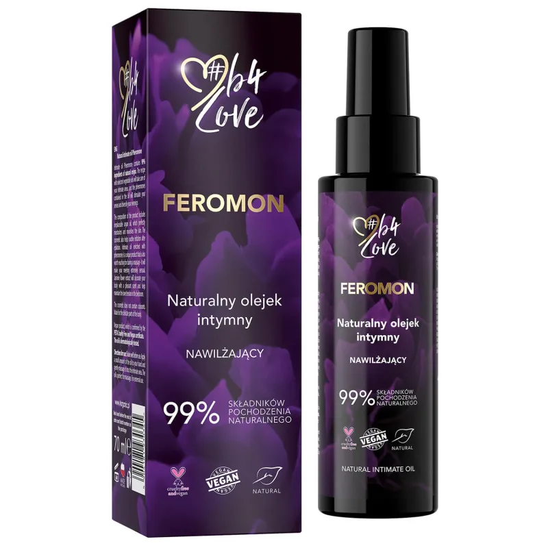 B4Love Pheromone, ulei intim natural, hidratant, 70 ml 4Organic — preț și oferte