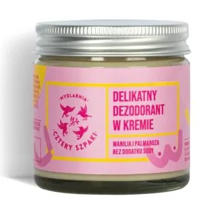 Mydlarnia Cztery Szpaki Deodorant delicat în cremă fără sifon Badaj Si, 60ml