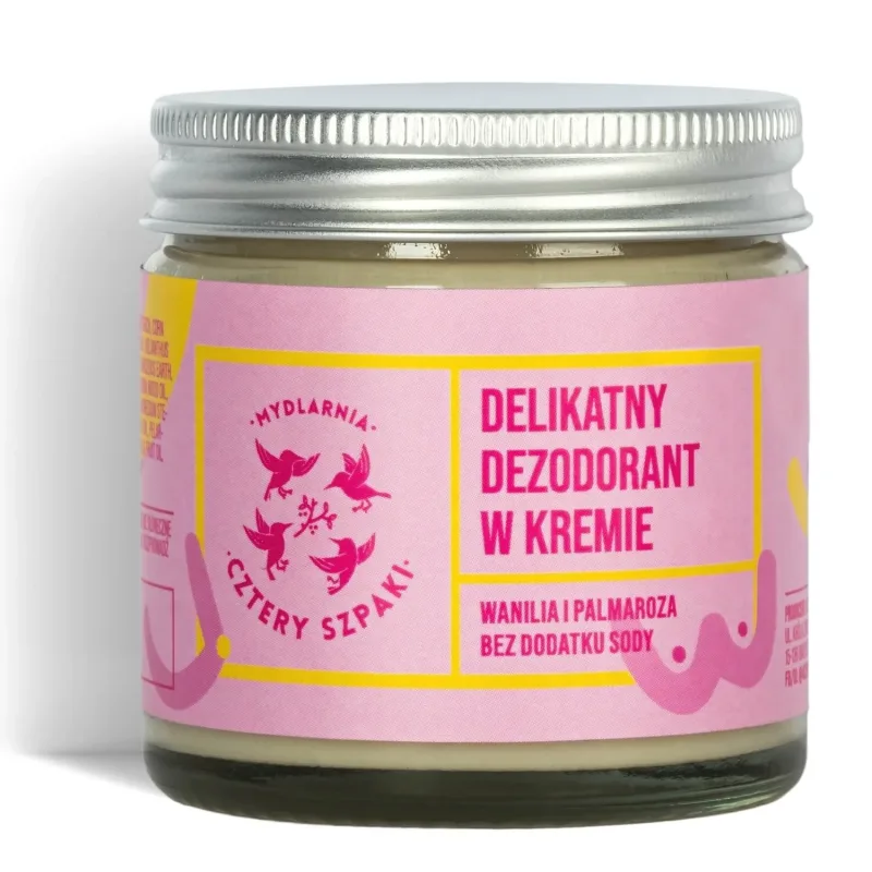 Mydlarnia Cztery Szpaki Deodorant delicat în cremă fără sifon Badaj Si, 60ml — preț și oferte
