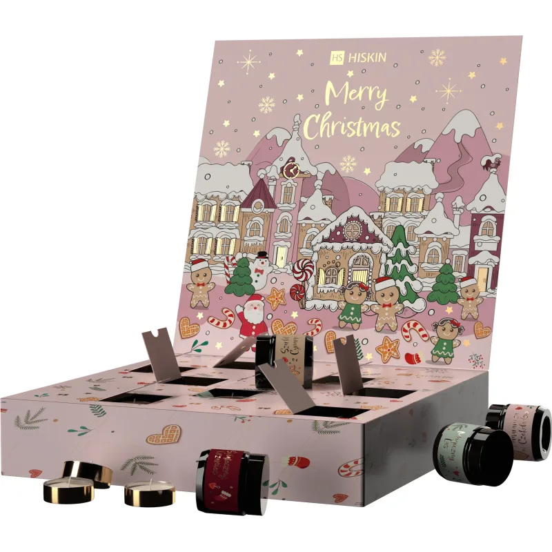 Set calendar de advent HiSkin, 24 lumânări din soia, HiSkin Sp. — preț și oferte