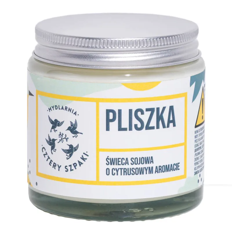 Four Spikes Pliszka, lumânare de soia cu citrice, 120 g — preț și oferte