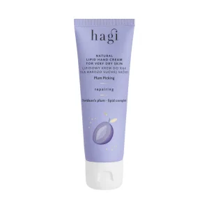 Hagi Na Plum, cremă de mâini cu lipide naturale, reparatoare, piele foarte uscată, 50 ml