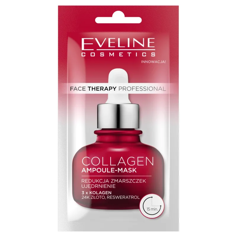 Eveline Cosmetics Face Therapy Colagen, mască de față, 8 ml — preț și oferte