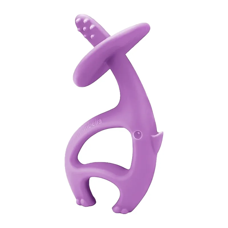 Mombella, teether, Dancing Elephant, violet, de la 3 luni, 1 buc — preț și oferte