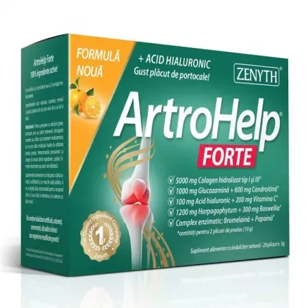ArtroHelp Forte, 28 plicuri, Zenyth — preț și oferte