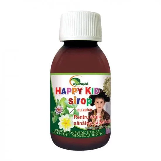 Sirop Happy Kid, 200 ml, Ayurmed — preț și oferte