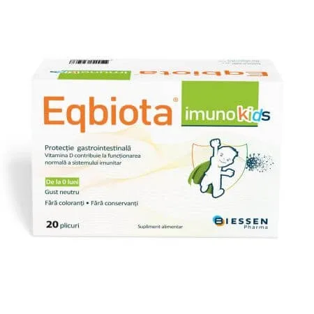 Eqbiota Imuno kids, 20 plicuri, Biessen Pharma — preț și oferte