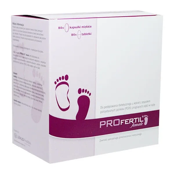 Profertil feminin, preparat pentru femei, 84 comprimate + 84 capsule LENUS PHARMA — preț și oferte